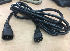 Dây Nguồn Máy Chủ KENIC KE-26 KE-24 AC Power Cord IEC60320 IEC C13 to IEC C14 10A 250V 3x1.5mm 16AWG For Server IBM HP DELL LENOVO Length 2.5M