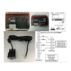 Cáp Kết Nối Điều Khiển EJ101442 Versions 4 Communication Cable RS232 DB9 Female to RJ11 6P6C 6 Pin Black 3M For Trend DDC IQ3 Direct Digital Controllers Với Computer