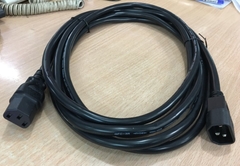 Dây Nguồn Máy Chủ Chính Hãng Dell Y086H AC Power Cord IEC60320 C13 to C14 13Ft Extension Cord Longwell LS-14 LS-60 10A 250V 3x1.5mm² 17AWG Length 4M