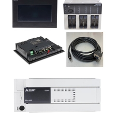 Cáp Lâp Trình GT01-C30R4-8P Mitsubishi Cable RS-422 3M For Use With HMI GT1040-QBBD, GT1045-QSBD, GT1050-QBBD, GT1055-QSBD, PLC FX1-3 Series