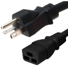 Dây Nguồn Máy Chủ E-JUN NEMA 5-20P to C19 16A 250V 3x2.08mm² For PDU UPS And Server Computer Power Cord Cable Length 3M