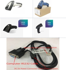 Cáp Kết Nối Máy Quét Newland CBL037R Cable RS232 to RJ50 10Pin Cable with DC Power For Newland Barcode Scanner HR200 HR32 HR15 HR100R Length 1.8M