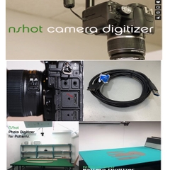 Cáp Dữ Liệu Hình Ảnh USB3.0 Dài 2M Camera Nikon D850 For NShot PRO Camera Digitizer Số Hóa Mẫu 2D/3D CAD/CAM System