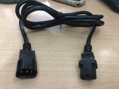 Dây Nguồn NINGBO JOETECH SZ3 ST3 AC POWER CORD IEC60320 IEC C13 to IEC C14 10A 250V 3FT 3x1.0mm² For L2 Switch and L3 Switch Network Rack Mount Length 1M
