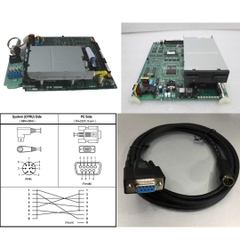 Cáp Điều Khiển Tổng Đài NEC Nitsuko DX2E-CPRU-F2 Với Computer Cable Mini Din 8 Pin to RS232 DB9 Female Black Length 1.8M