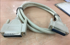 Cáp Kết Nối QVS PC305 RS232 DB25 Male to DB25 Male CABLE 26AWG 25 Pins Plus FOR PARALLEL AND SERIAL APPLICATIONS Grey Length 2M