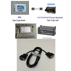 Cáp Lập Trình RS232 DB9 Male to DB9 Female Dài 1.8M For PLC OMRO C/CV/CS/CJ/CP Series HostLink Với HMI MCGS TPC Series