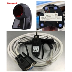 Bộ Cáp Và Sạc Máy Quét Mã Vạch Honeywell 59-59000-3 Serial RS232 Cable Coiled 5M 5V External Power White For Honeywell Orbit MS7100 MS7120 MS7160