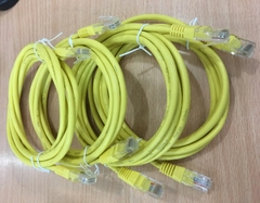 Cáp Mạng Đúc Rapid Conn Cat5e UTP 8 Wire Full Straight-Through Cable Yellow Length 1.5M