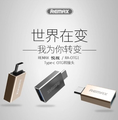 Adapter REMAX USB-C(USB 3.1) to USB-A USB 3.0