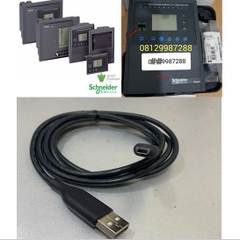 Cáp Lập Trình PLC Programming CCA784 Cable 1.3M Mini B to USB Connection For PC Tới Schneider Sepam Relay S20,1000, S80,S81,T87,G87,G88