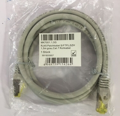 Dây Nhẩy CSL-Computer CAT7 S/FTP AWG26 Netzwerkkabel Gigabit Ethernet LAN Kabel 10000 Mbit/s Patch Cord Straight-Through Cable PVC Jacketed Grey Length 1.5M