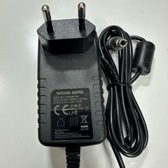 Adapter 12V 2A 24W SOY-1200200EU-063 Connector Tip Size 5.5mm x 2.1mm For Network Switch, Camera Industrial Digital