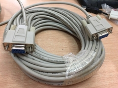 Cáp RS232 Straight Through Serial Cable DB9 Female to DB9 Female DCE to DCE Connection Length 20M