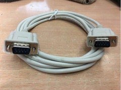 Cáp RS232 Straight Through Serial Cable DB9 Male to DB9 Male DTE to DTE Connection Length 3M