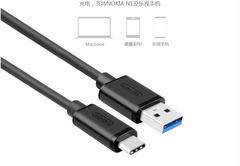 Cáp Chuyển USB 3.1 To USB 3.0 Chính Hãng Unitek Y-C474BK 10Gbit/s Macbook/Nokia N1 Dài 1M