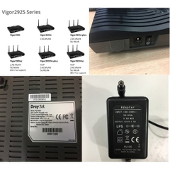 Adapter 12V 1.5A 18W RUIDE For Thiết Bị Router Cân Bằng Tải DrayTek Vigor2925 Series Connector Size 5.5mm x 2.5mm