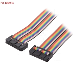 Cáp OEM PCL-10120-1E Advantech Dài 1M 3.3ft IDC 20 Pin Flat Ribbon Rainbow 2.54mm Pitch Female For PCIe-1730 32-Channel Isolated Digital I/O PCIe Card