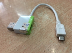 Cáp Chuyển USB AM to MICRO USB Cable UNITEK Y-2013 Length 1.5Cm