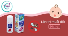 Lăn trị muỗi đốt và côn trùng cắn Muhi Nhật Bản