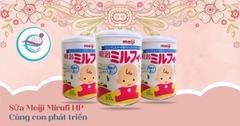 Phản hồi của các mẹ bỉm sữa về Sữa bột Meiji Mirufi HP Nhật Bản