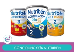 Sữa Nutriben của Pháp tốt như thế nào ?