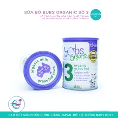 Sữa bò Bubs Organic Úc số 3