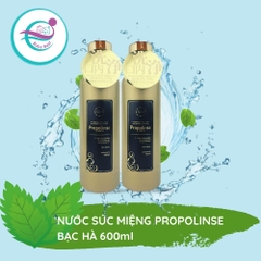 Nước súc miệng Propolinse Gold bạc hà 600ml (bạc)