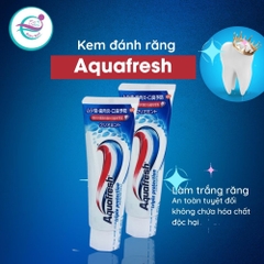 Kem đánh răng Aquafresh 140g (xanh da trời)