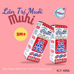 Lăn trị muỗi Muhi 3M+ 40ml