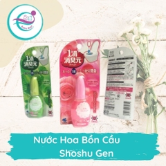 Nước nhỏ thơm bồn cầu Shoshugen hương trà xanh 20ml