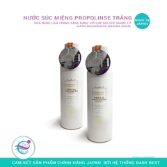 Nước súc miệng Propolinse Dental Whitening 600ml (trắng)