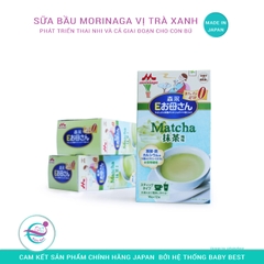 Sữa bầu Morinaga vị trà xanh