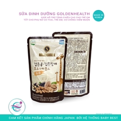 Sữa óc chó hạnh nhân Golden Health Hàn Quốc