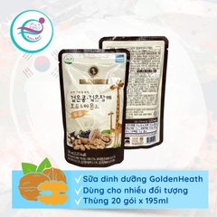 Sữa óc chó hạnh nhân Golden Health Hàn Quốc