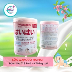 Sữa Wakodo HAIHAI cho bé từ 0 đến 9 tháng tuổi 810gr