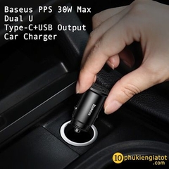 Bộ tẩu sạc nhanh đa năng dùng cho xe hơi Baseus PPS Car Charger