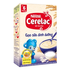 Bột Ăn Dặm Nestlé Cerelac - Gạo Sữa Dinh Dưỡng (200g)