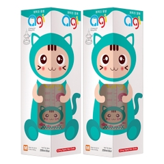 Bộ 2 Bình Sữa Agi Premium (250ml x 2)