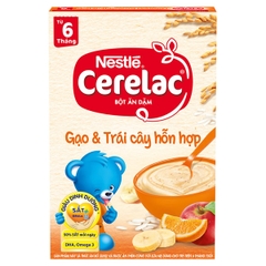 Bột Ăn Dặm Nestle Cerelac - Gạo Và Trái Cây (200g)