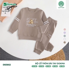 Bộ cổ tròn dài tay Dokma