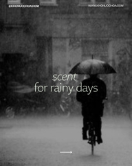 Rainy days may come and go 🌧️ But the scent lasts forever.