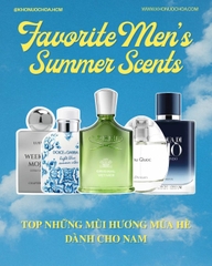 TOP NHỮNG MÙI HƯƠNG TƯƠI MÁT DÀNH CHO NAM MÙA HÈ NÀY 🌤️💦