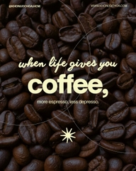When life gives you coffee ☕️💛