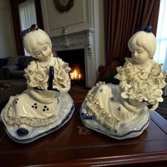 2 tượng ren sứ Đức 