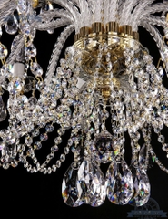 Đèn chùm pha lê Séc Bohemia 18 bóng