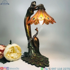 Đèn công tượng người composite 45 cm hãng Palazzo- Đức