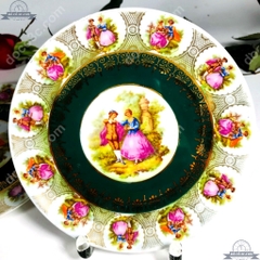 Đôi đĩa trang trí sứ Đức