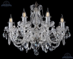 Đèn chùm pha lê Séc Bohemia 10 bóng