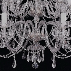 Đèn chùm pha lê 16 bóng